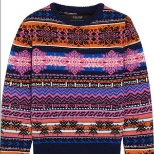 Sibling fairisle sweater